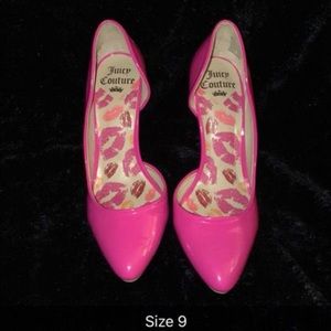 Hot pink juicy couture heels!